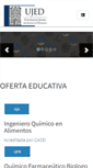 Mobile Screenshot of fcqgp.ujed.mx