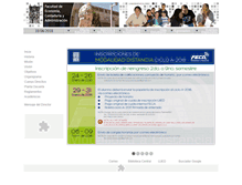 Tablet Screenshot of fca.ujed.mx